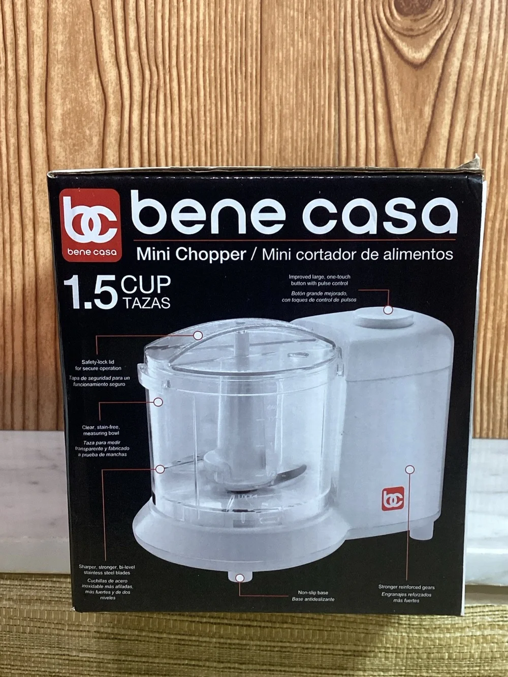 White Mini Chopper - 1.5 Cup